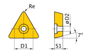 Wkłady wymienne HM Optimum  ISO TCMT110204 (3441762)